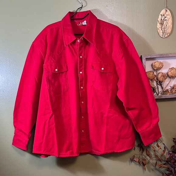 Marlboro Other - Vintage Marlboro Red Men's Jacket XXL western Shacket
Shirt jacket